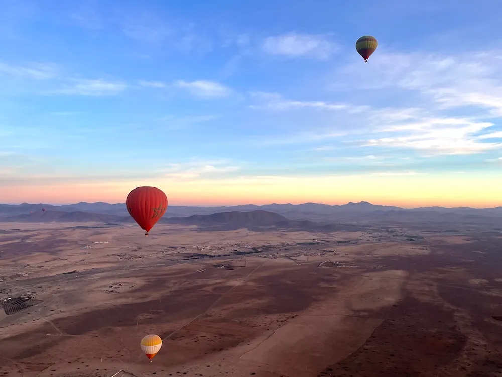 Hot Air Balloon over Marrakech photo 4
