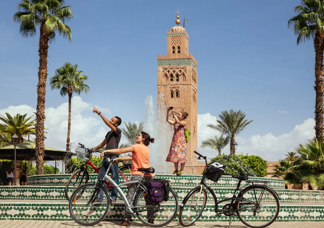 Biking Tour in the Medina & Palm Groves