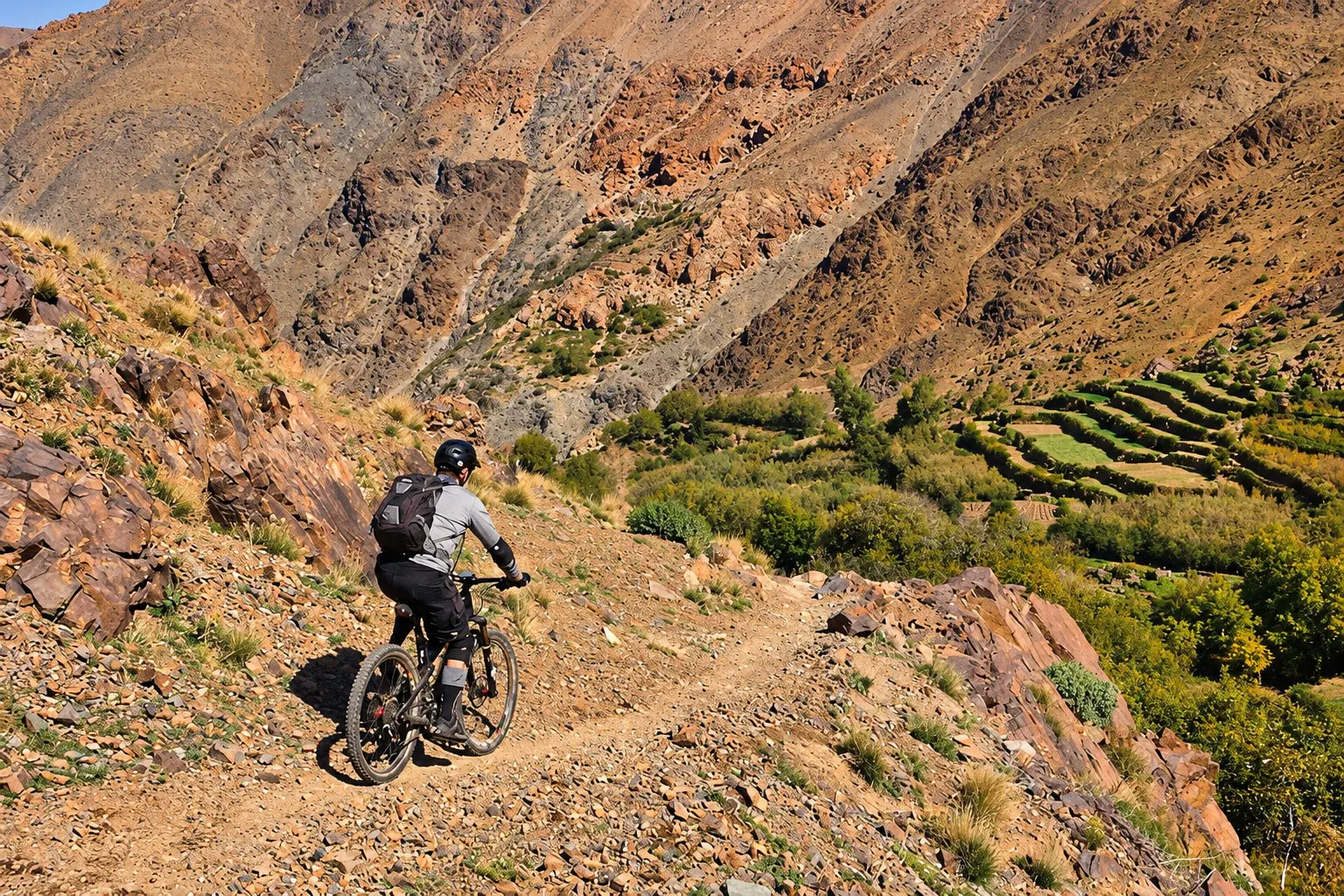 Biking Tour in the High Atlas Mountains photo 2
