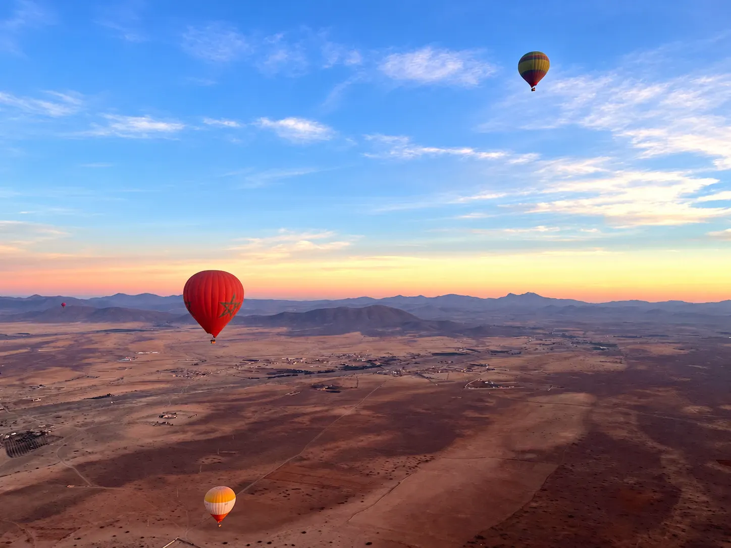 Hot Air Balloon over Marrakech photo 4
